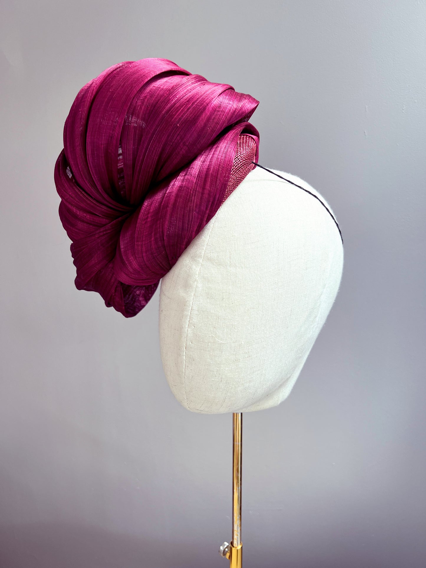 Silk Abaca Fascinator