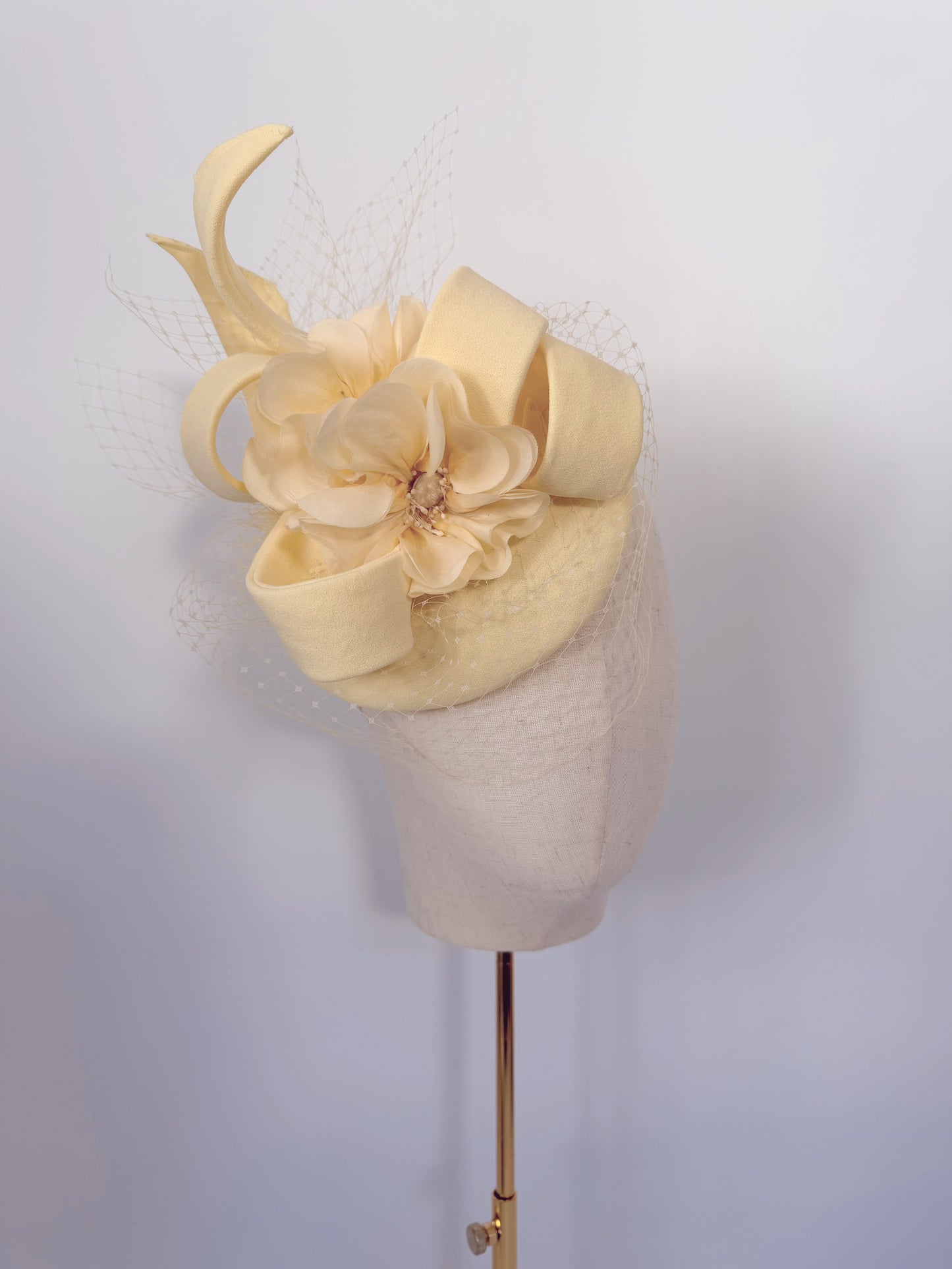 Bespoke Headpiece in Lemon