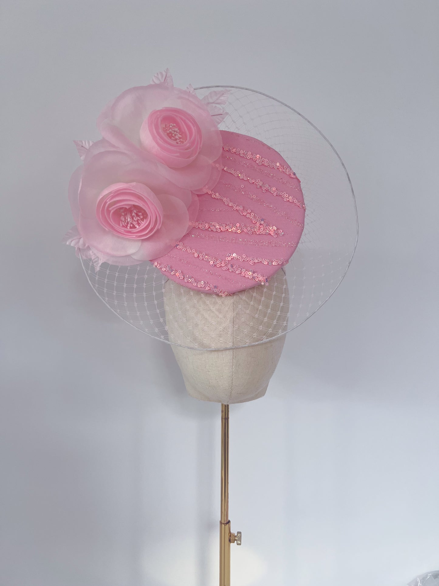 Fascinator in Pink