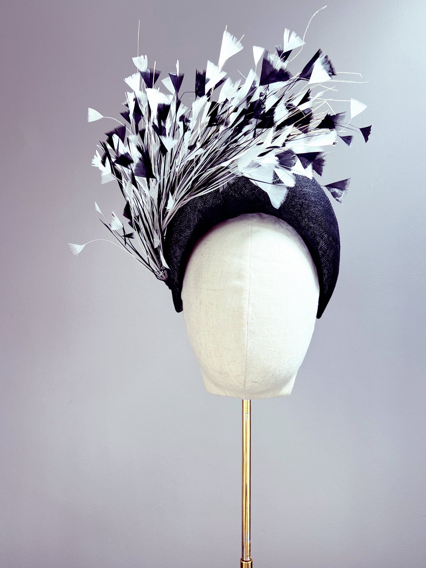 Halo Crown with Feathers