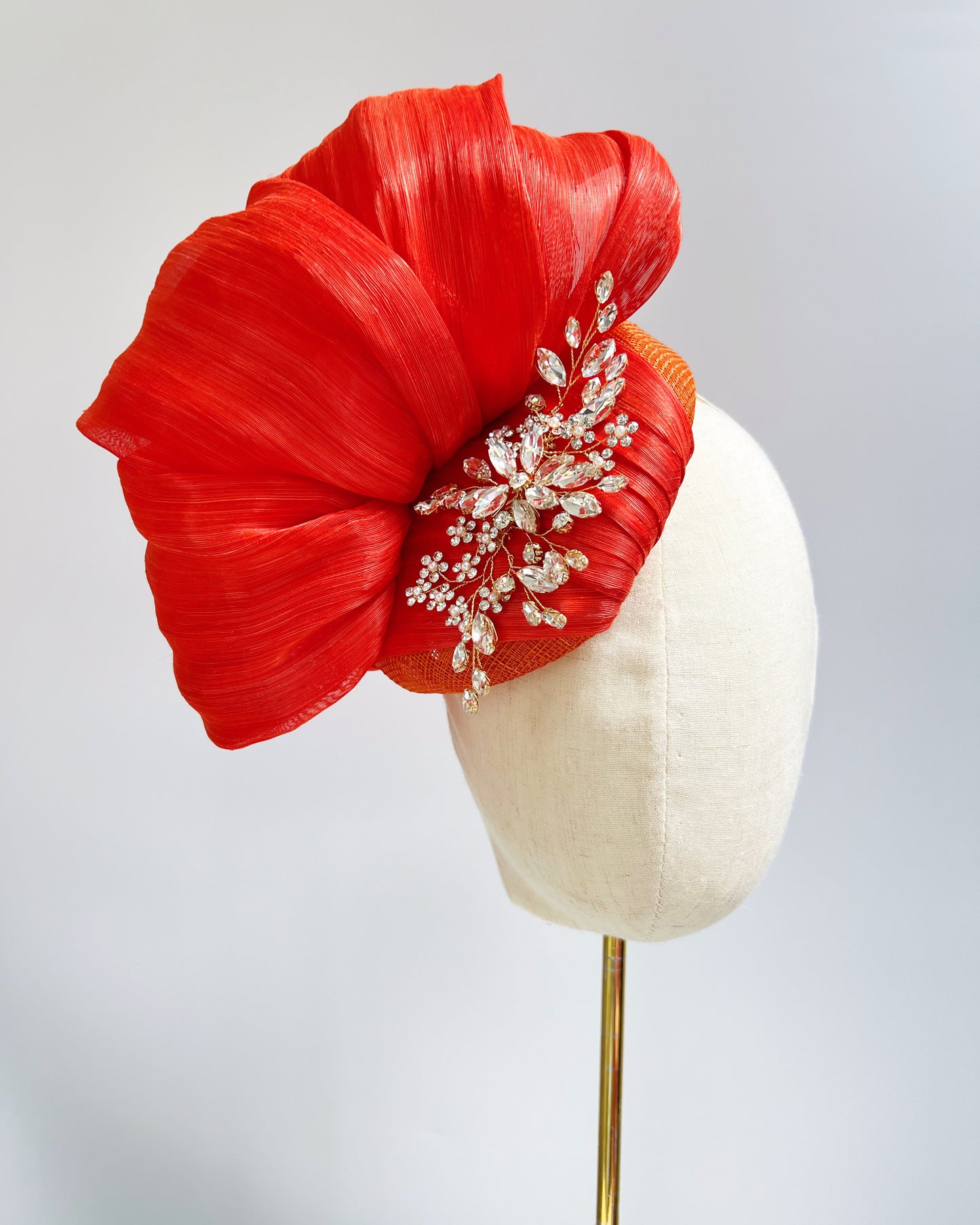 Silk Abaca Fascinator