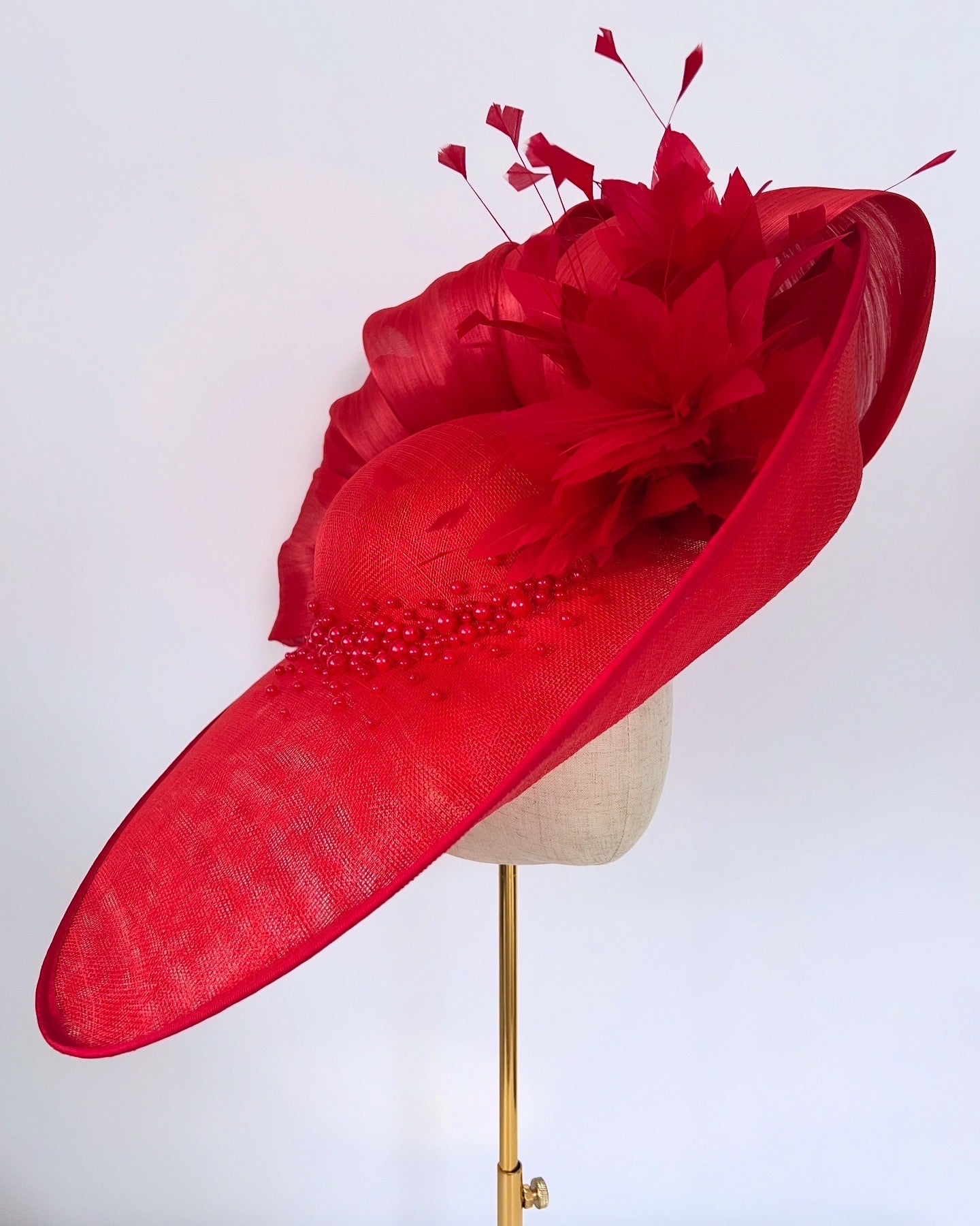 Large Pointy Hat in Red