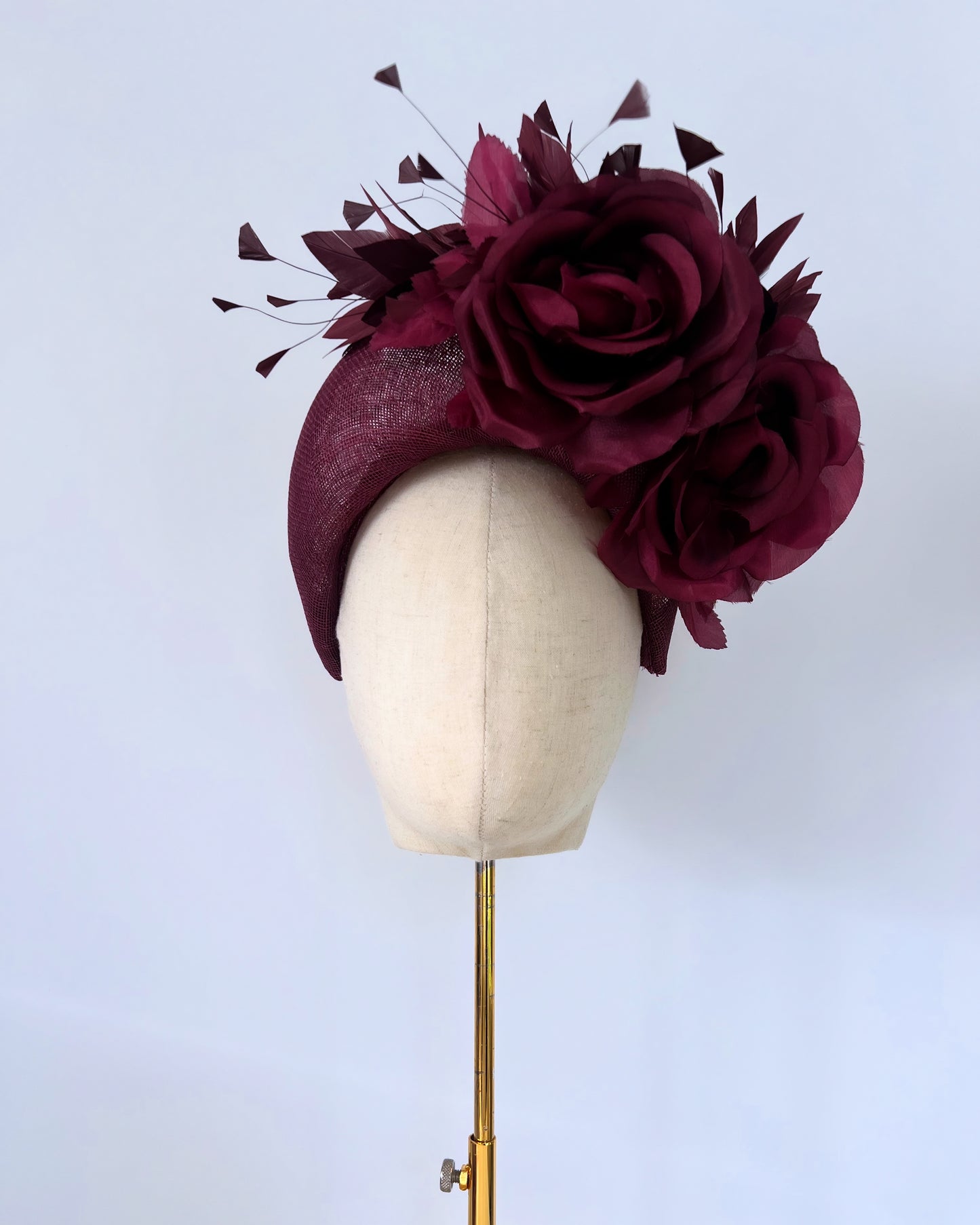 Sinamay Halo Crown