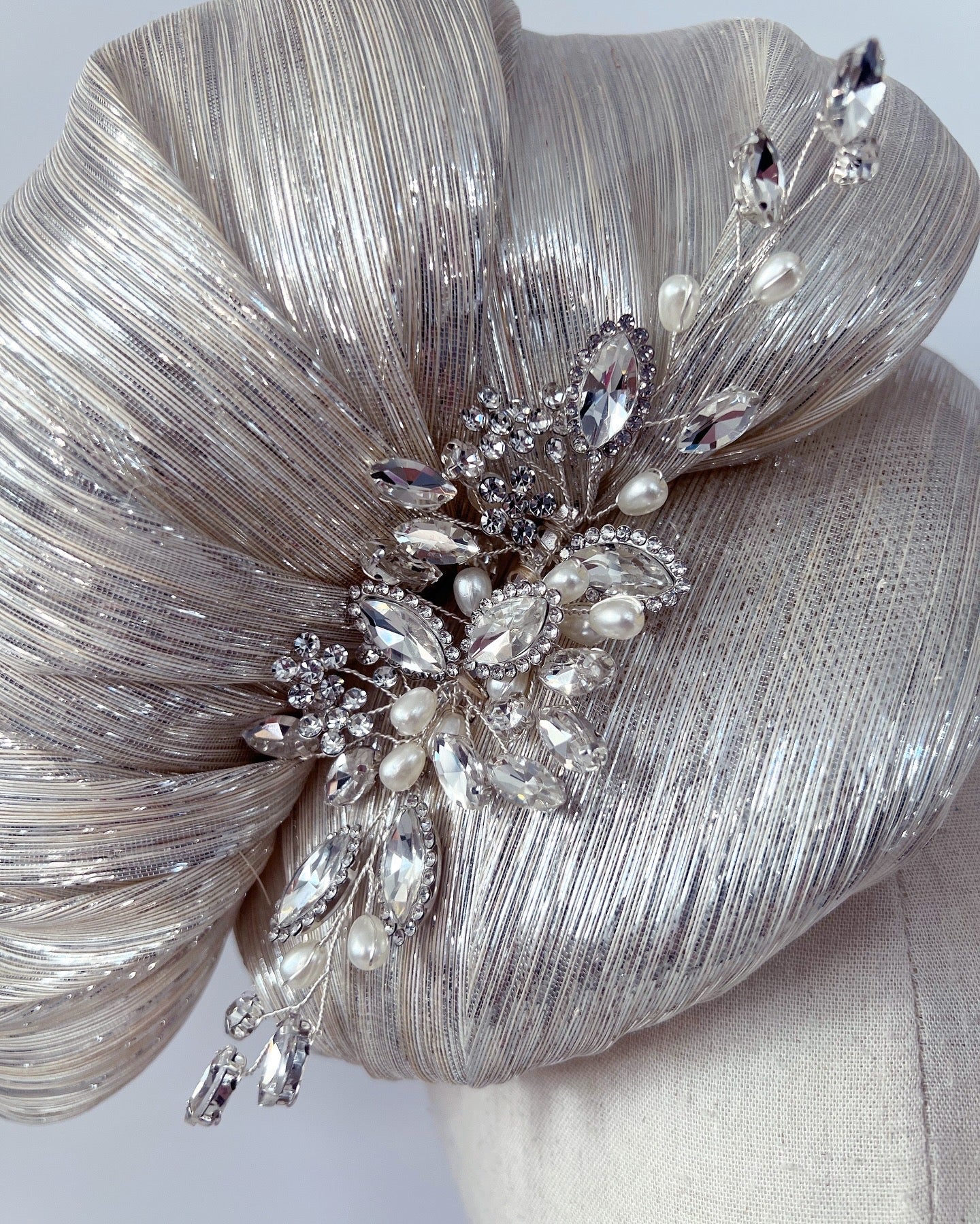 Silk Abaca Fascinator