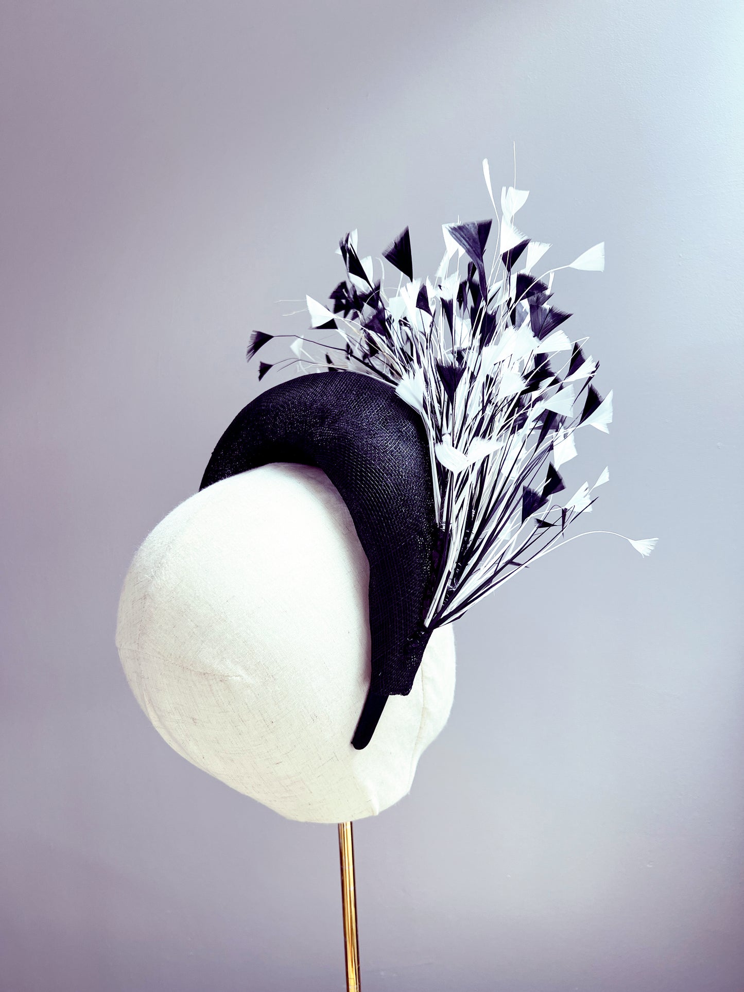 Halo Crown with Feathers