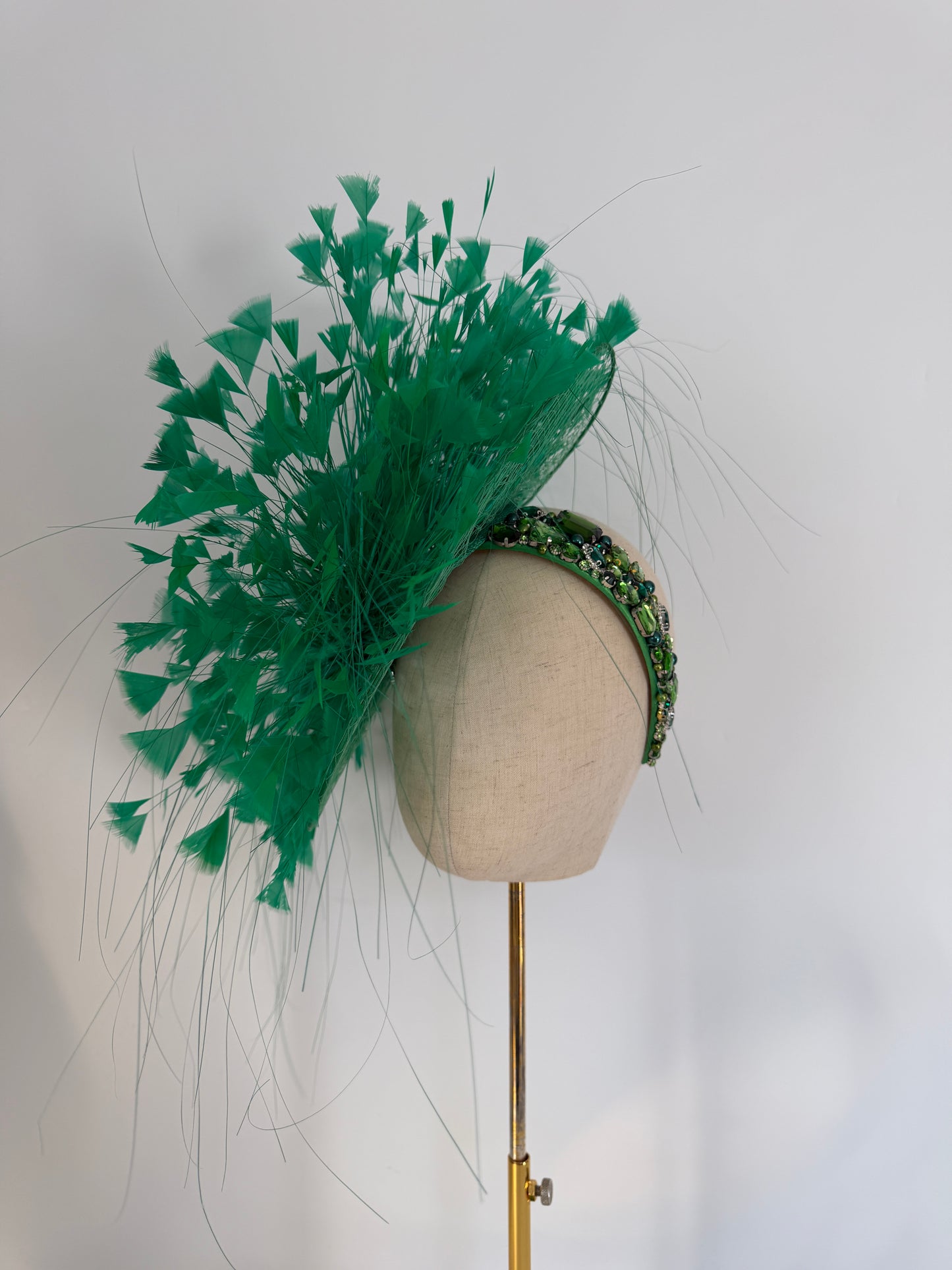 Bespoke Feathered Headpiece