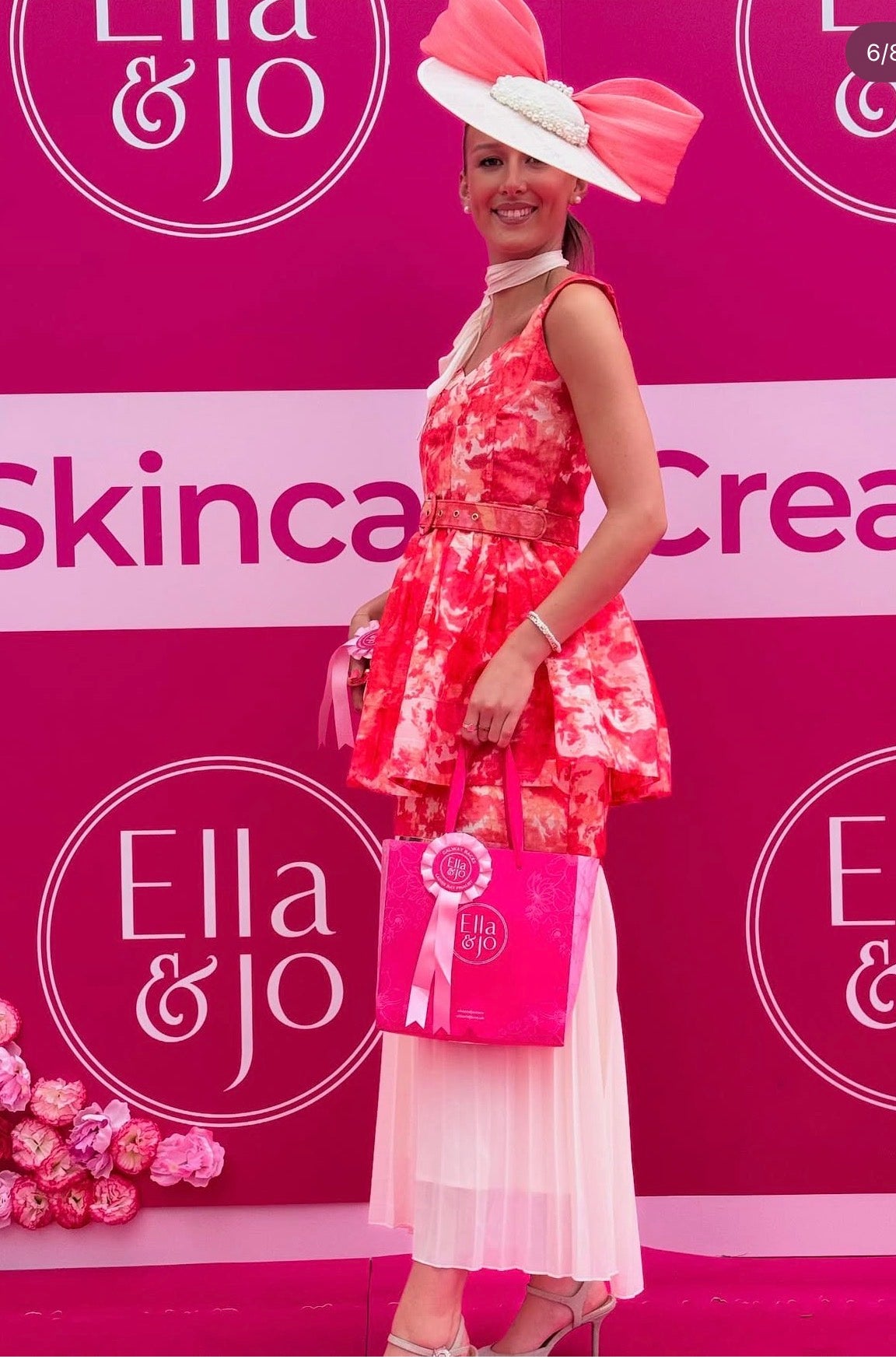 Imogen at the Galway Races