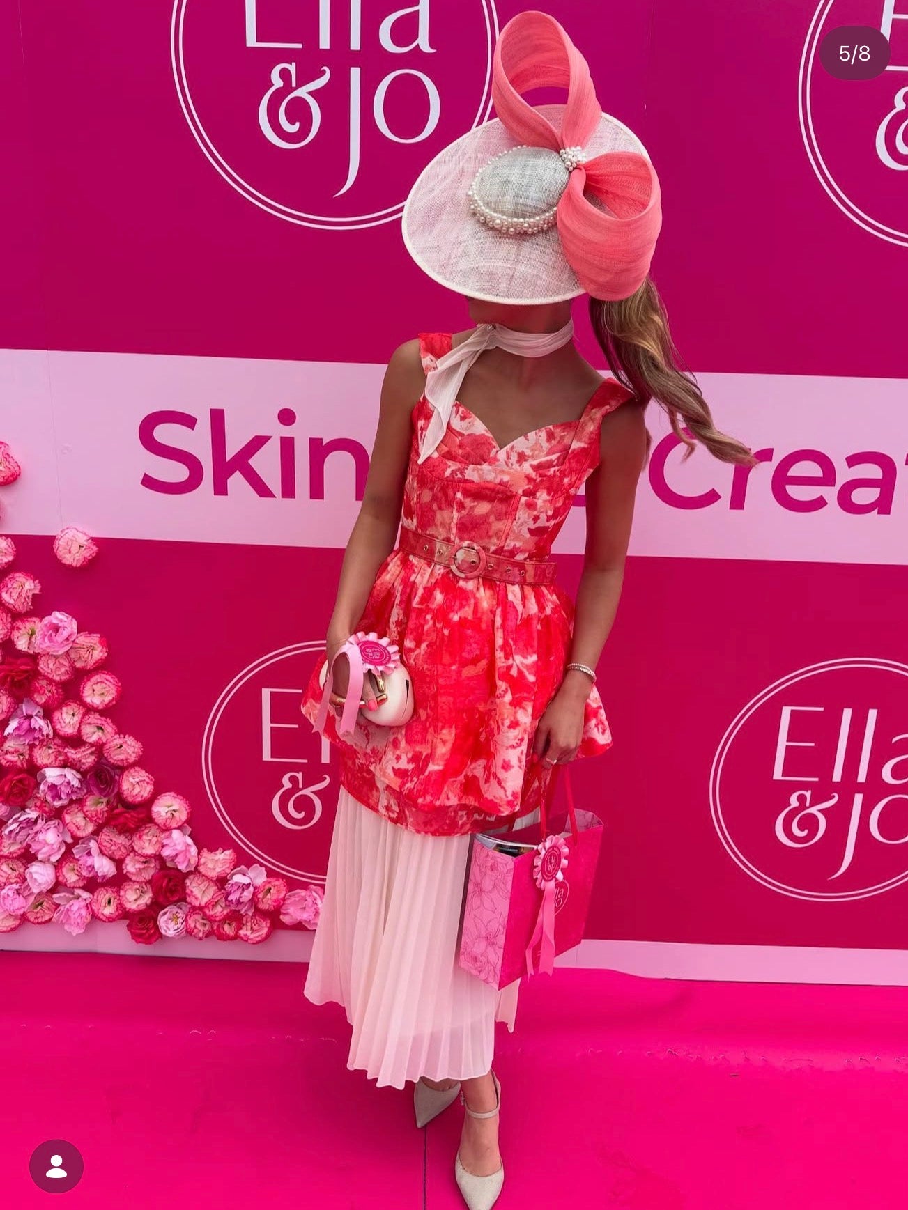 Imogen at the Galway Races