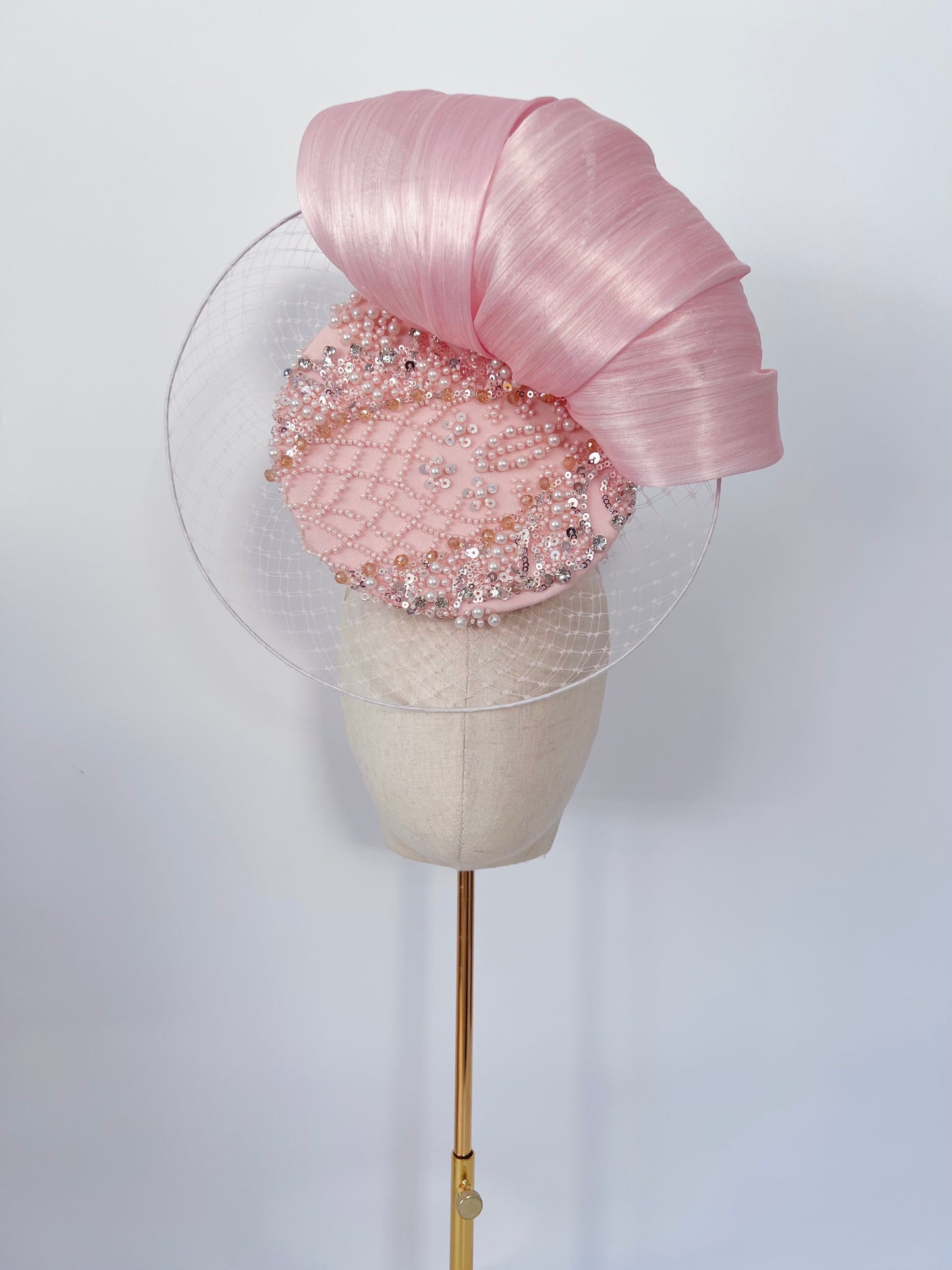Fascinator in Pink