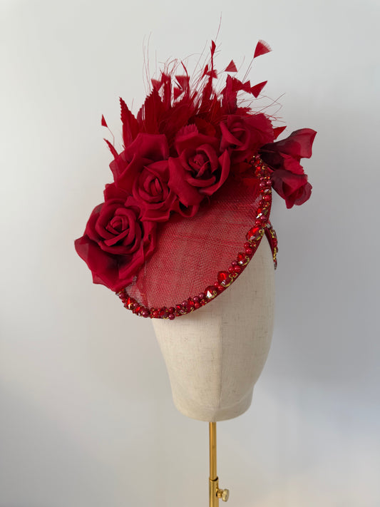 Headpiece in Red