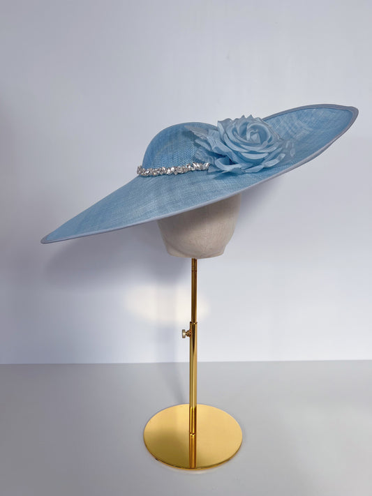 Extra Large Hat with Roses