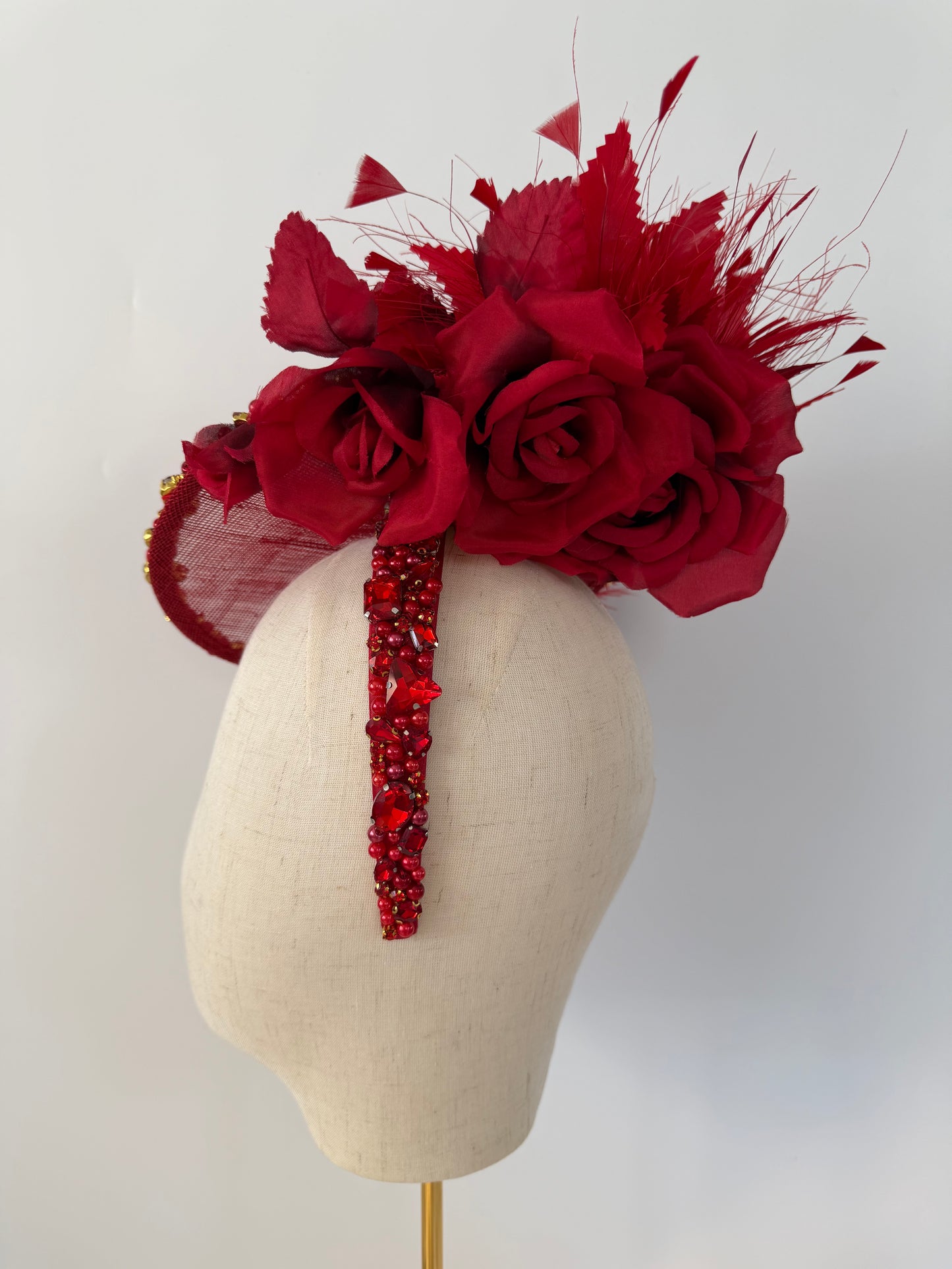 Headpiece in Red