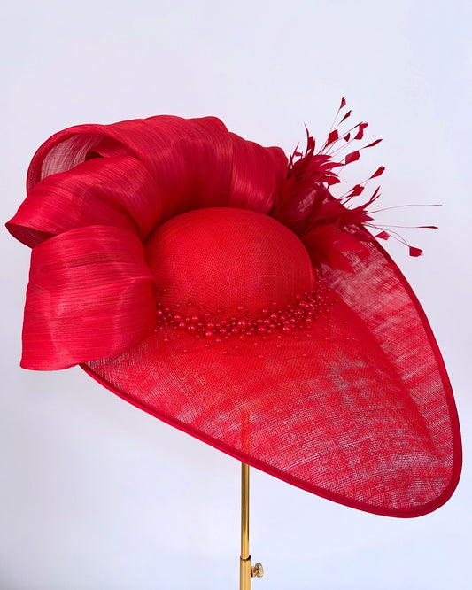 Large Pointy Hat in Red