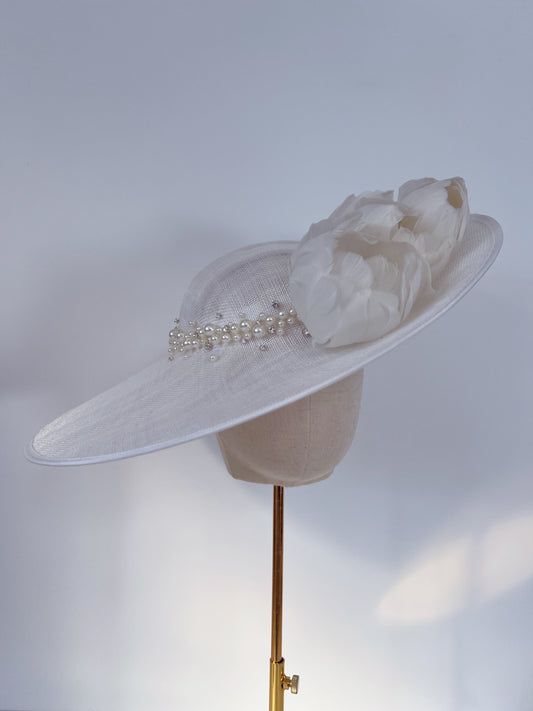 Hat with Feathers and Beads